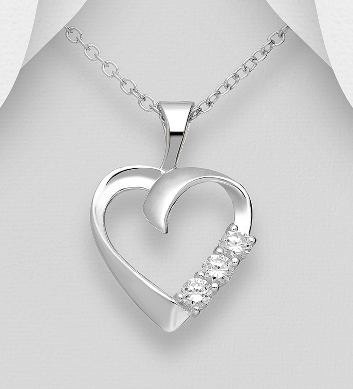 Heart Jewelry Wholesale - Sterling Silver Jewelry Supplier - 925E